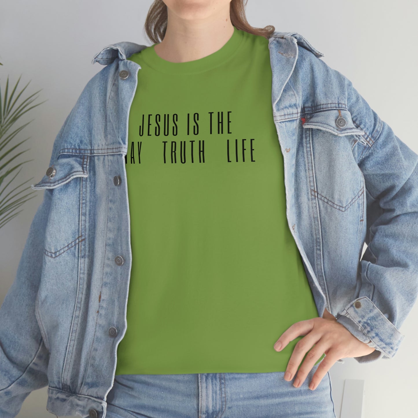JESUS IS THE WAY/TRUTH/LIFE UNISEX TEE