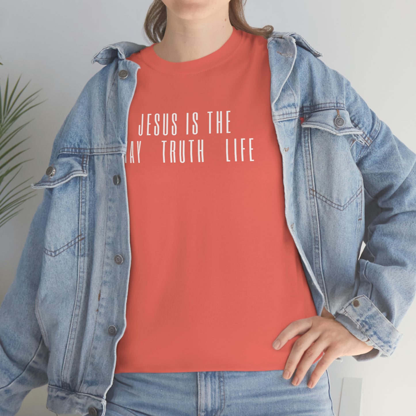 JESUS IS THE WAY/TRUTH/LIFE UNISEX TEE