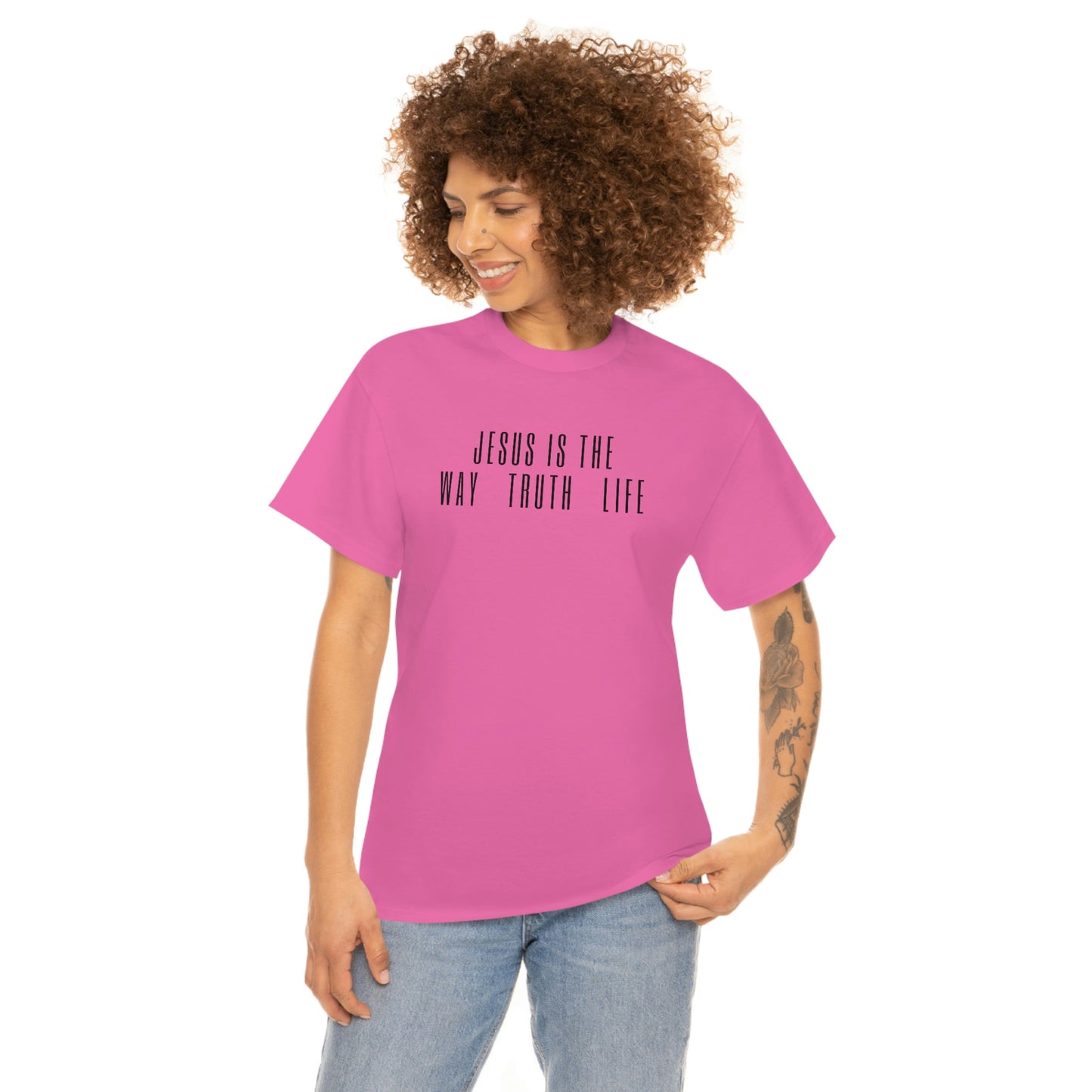 JESUS IS THE WAY/TRUTH/LIFE UNISEX TEE