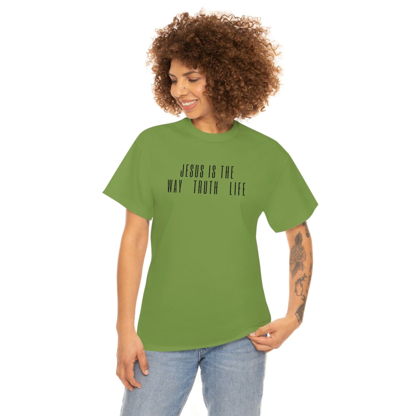 JESUS IS THE WAY/TRUTH/LIFE UNISEX TEE