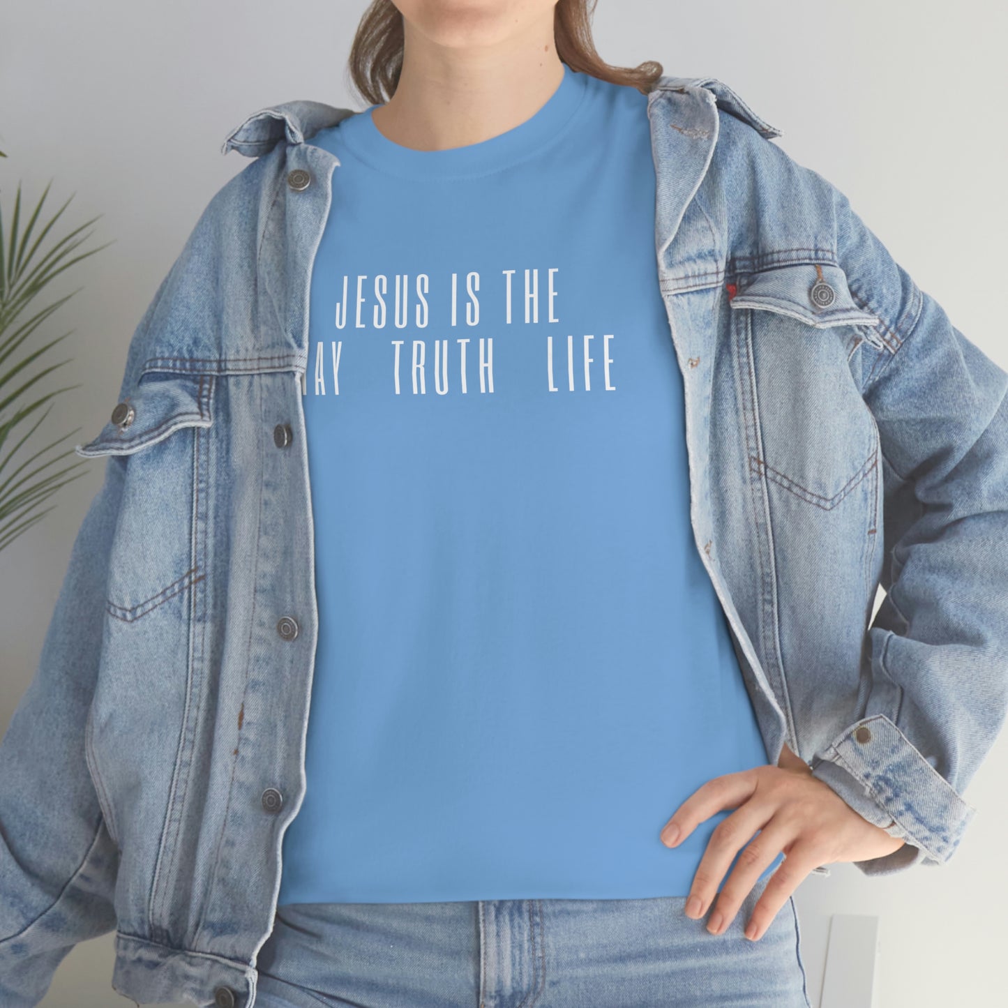 JESUS IS THE WAY/TRUTH/LIFE UNISEX TEE