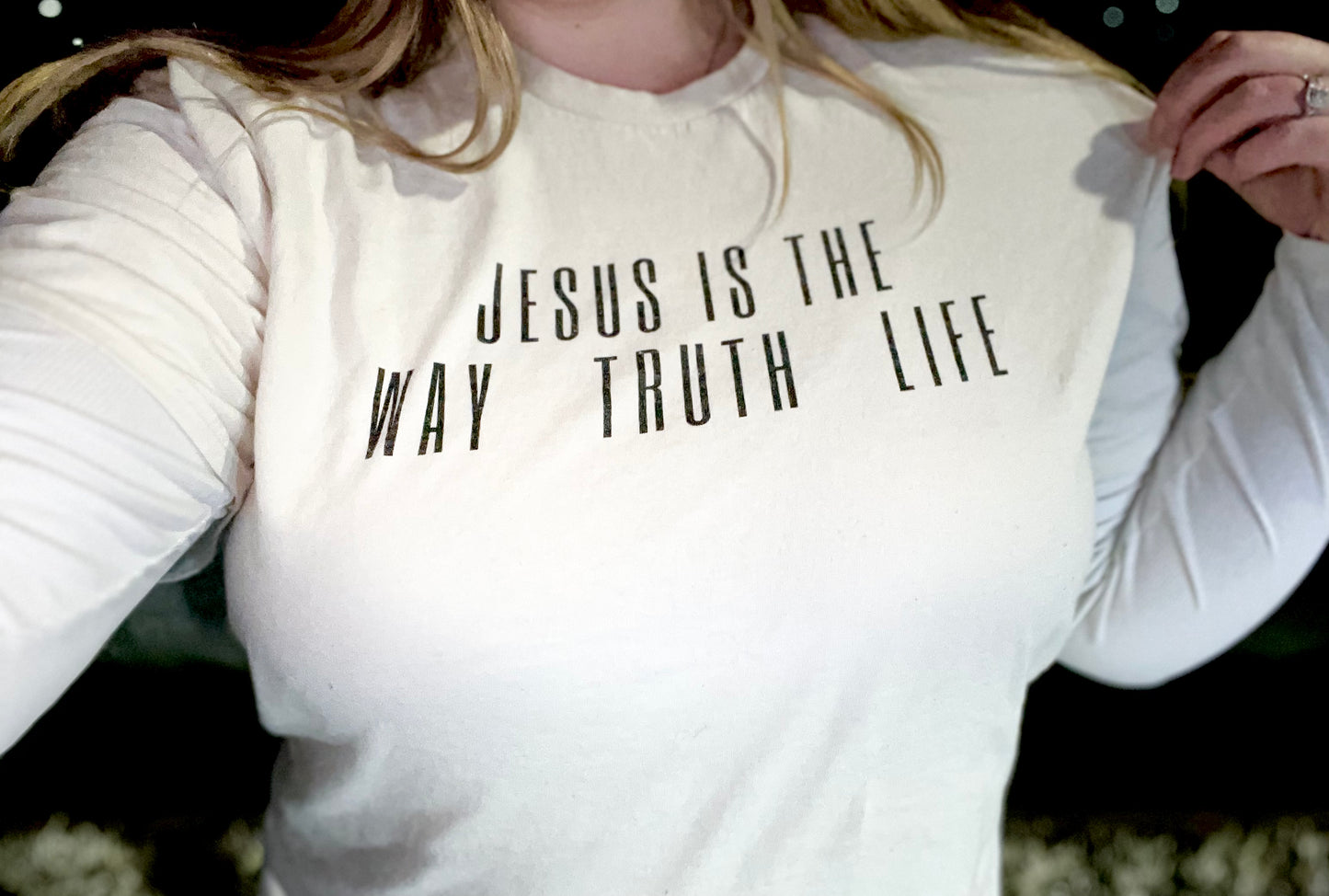 JESUS IS THE WAY/TRUTH/LIFE UNISEX TEE