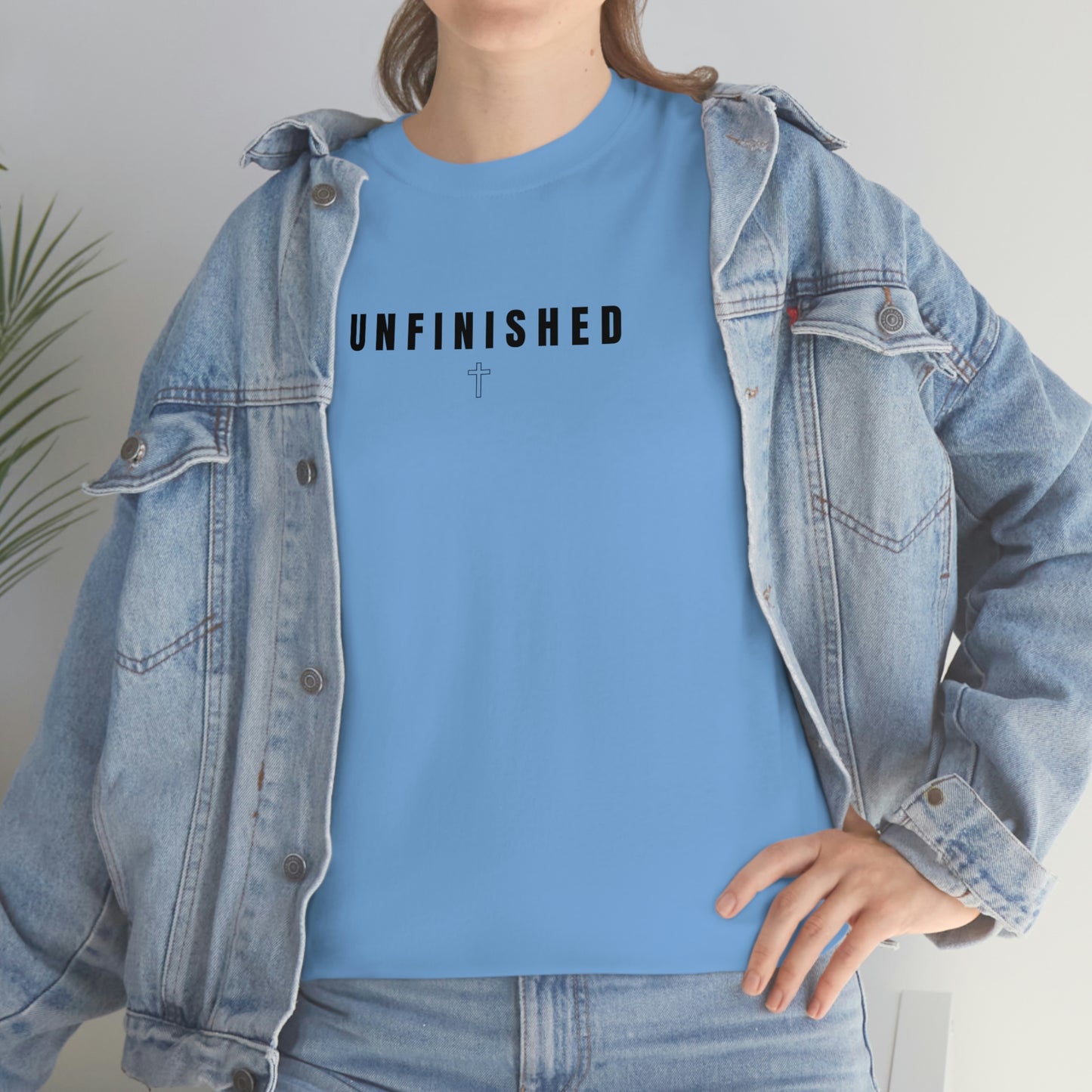 UNFINISHED UNISEX TEE