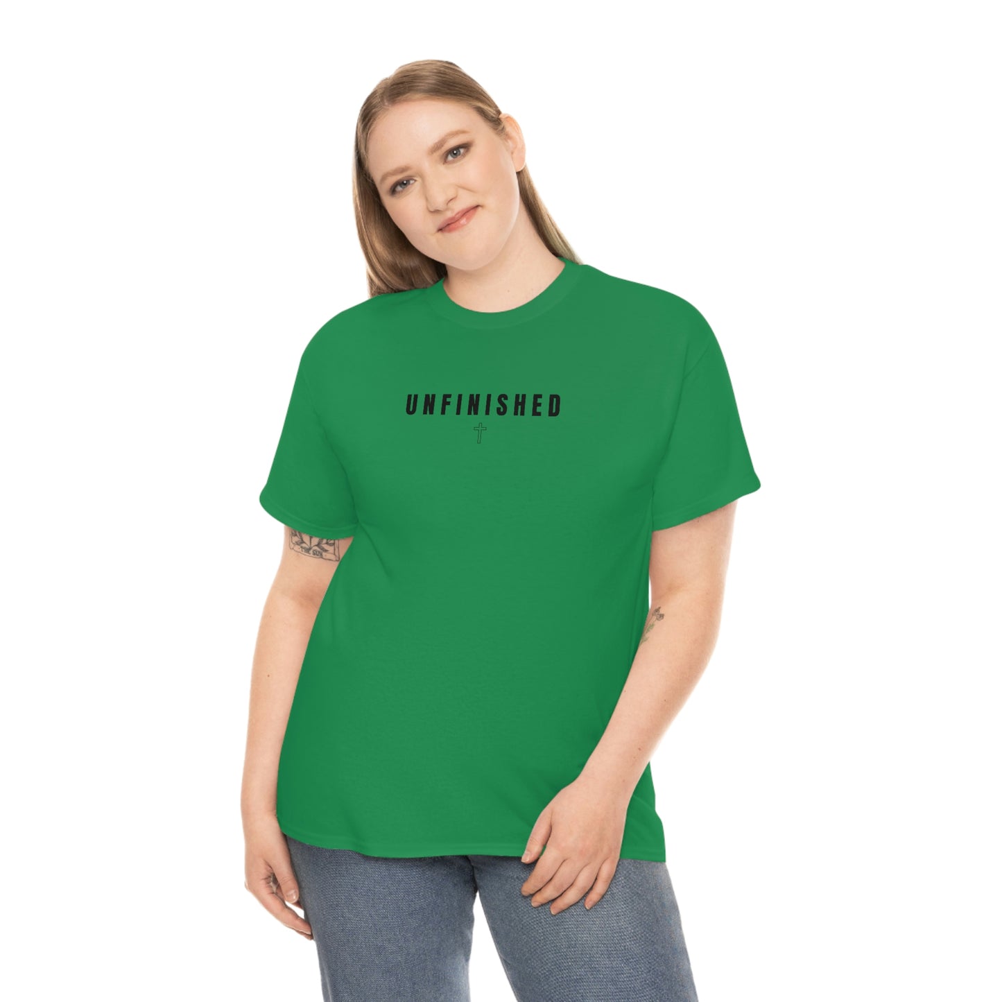 UNFINISHED UNISEX TEE