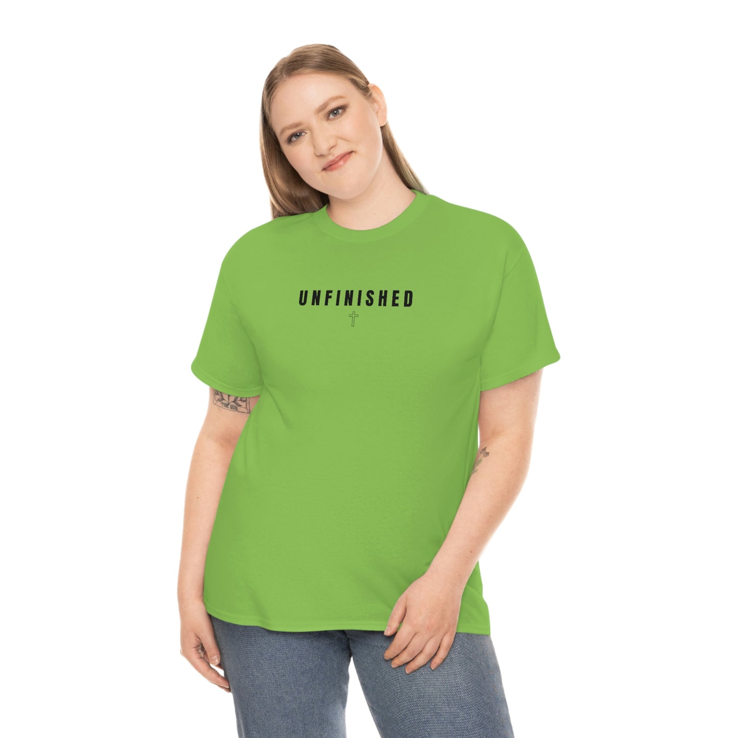 UNFINISHED UNISEX TEE