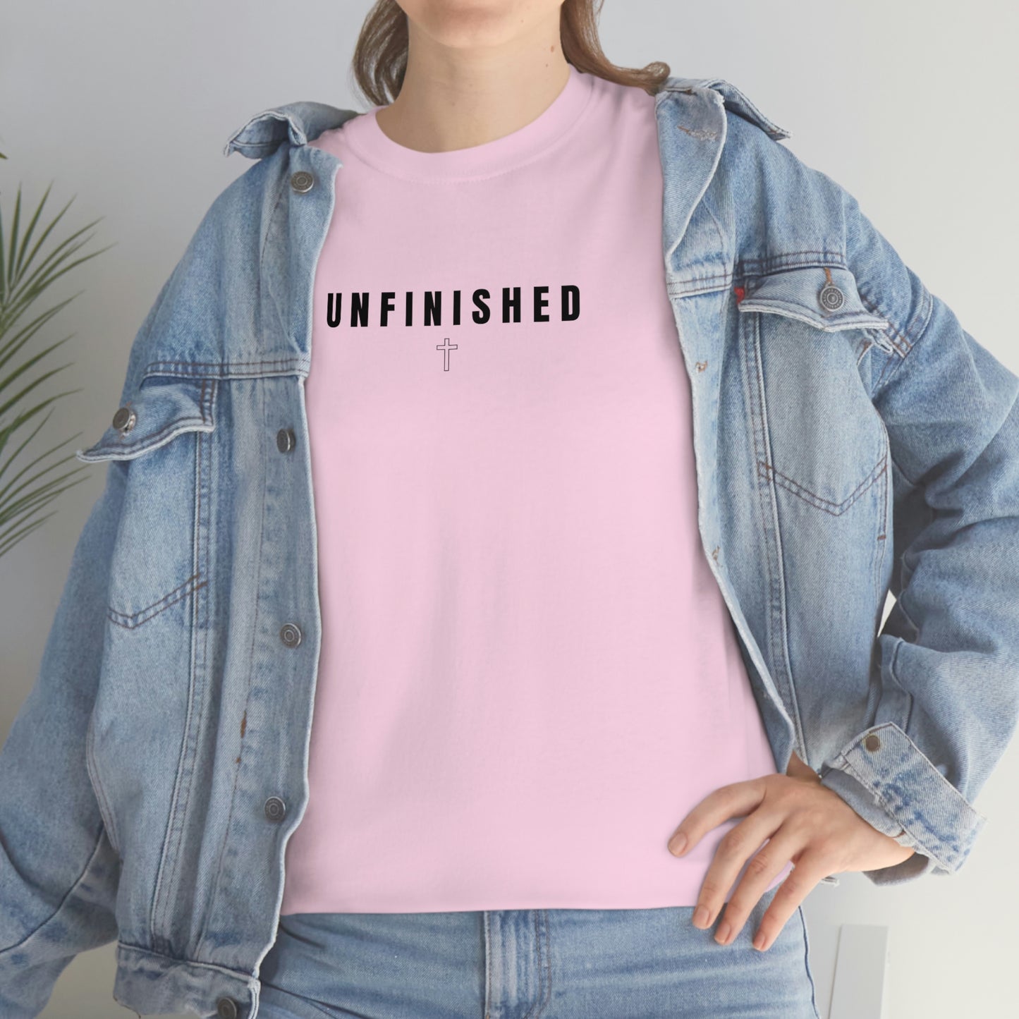 UNFINISHED UNISEX TEE