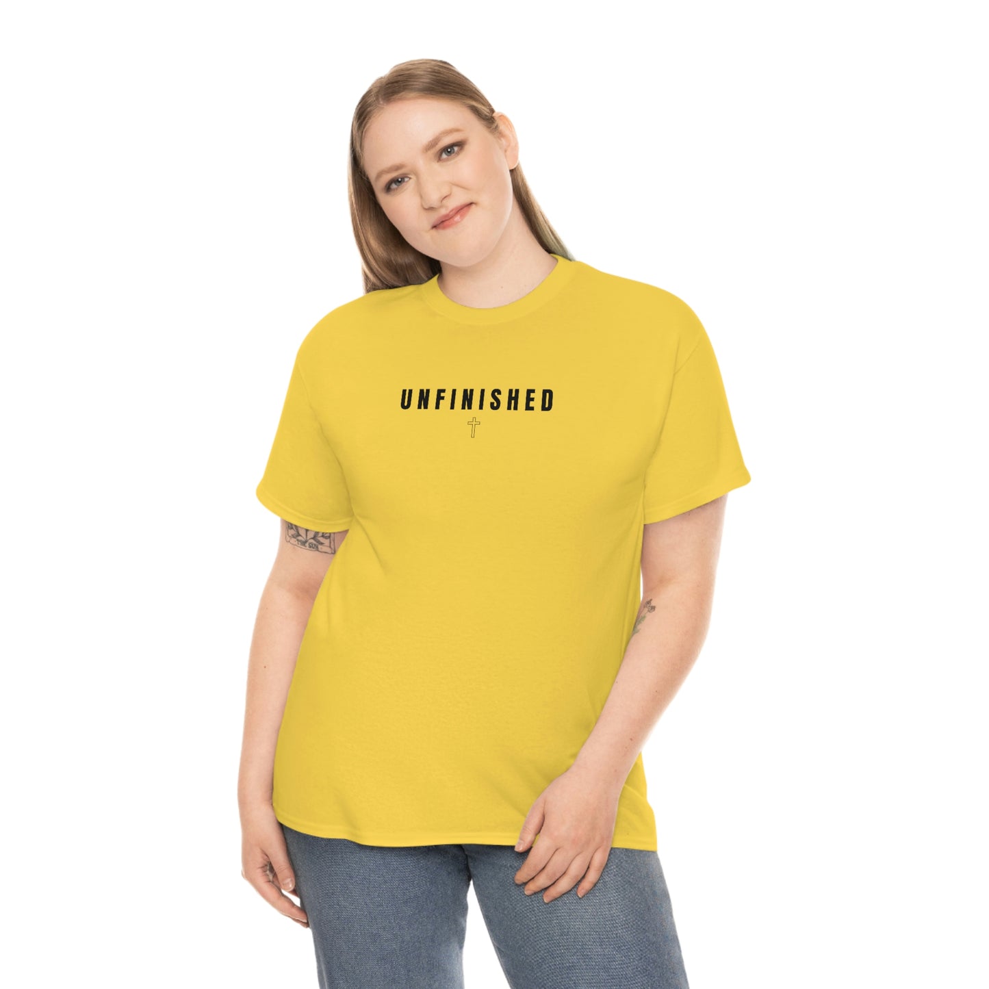 UNFINISHED UNISEX TEE