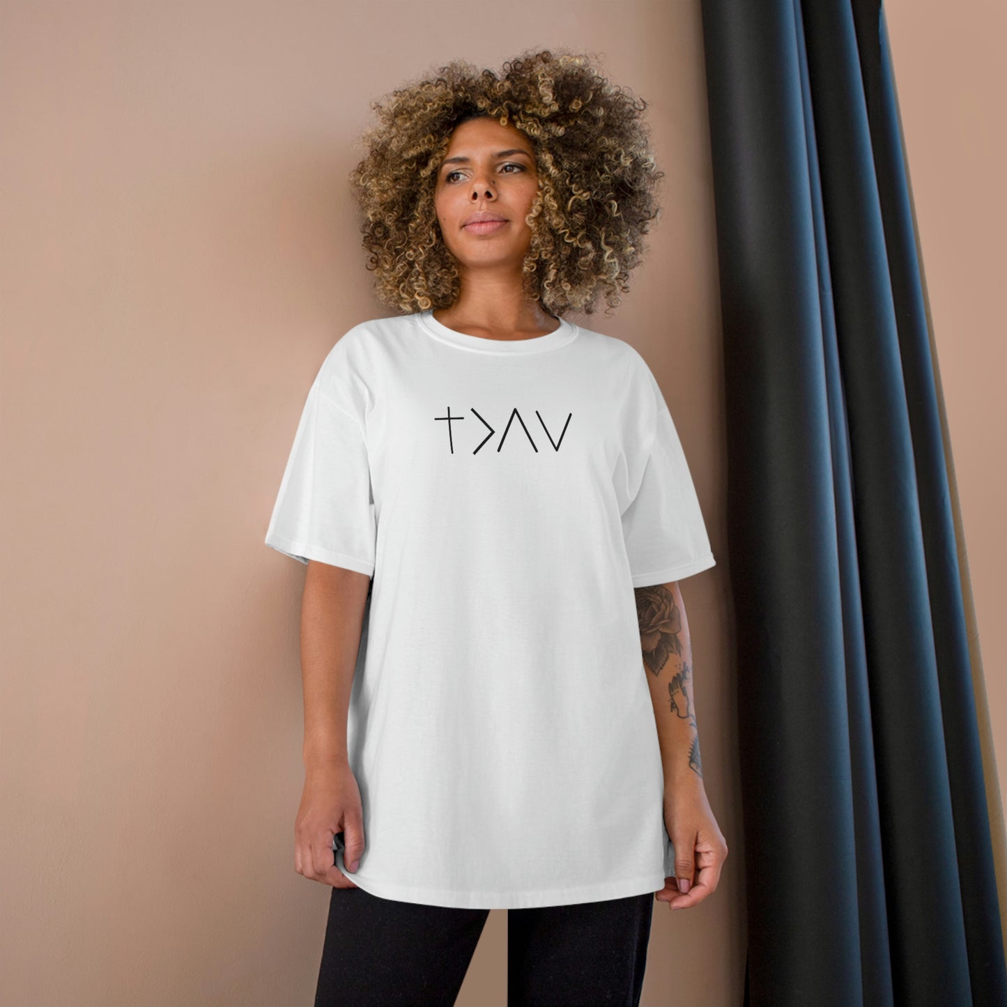 GOD IS GREATER CHAMPION UNISEX TEE