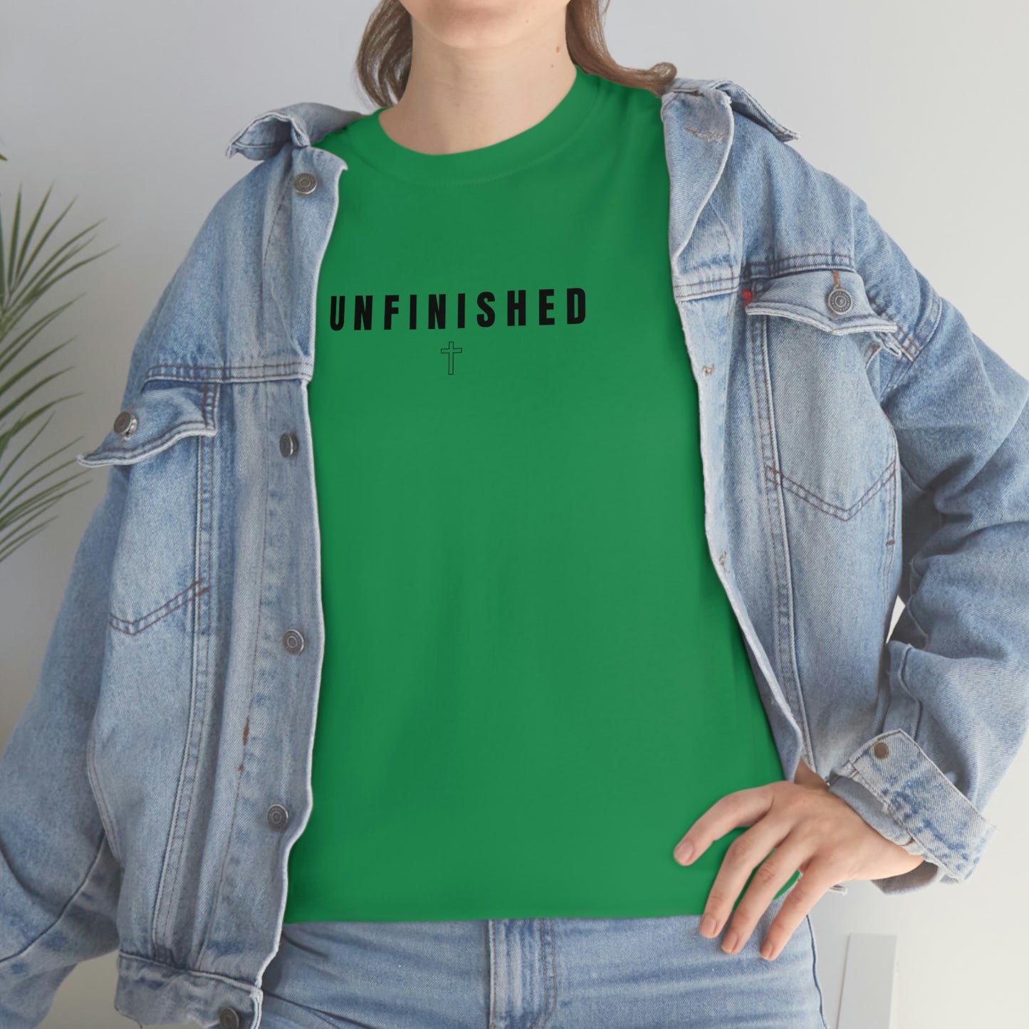 UNFINISHED UNISEX TEE