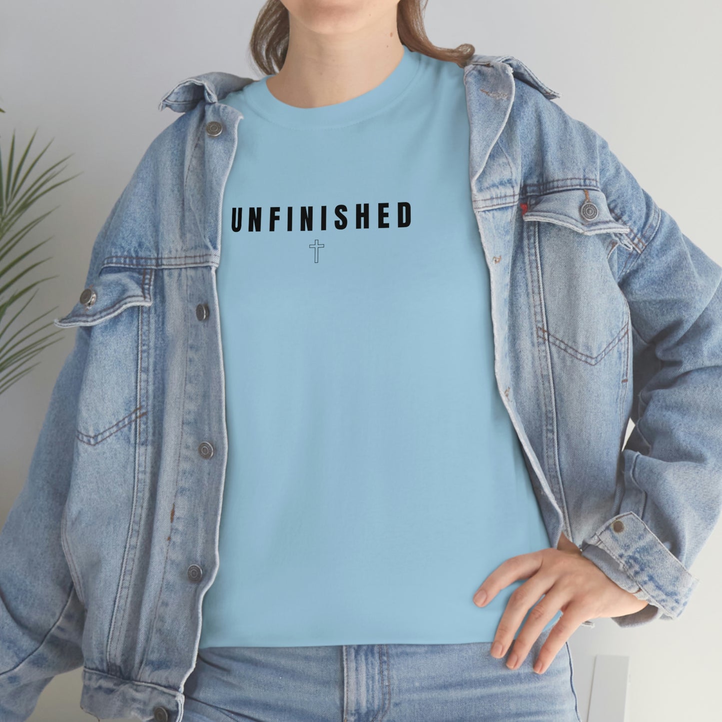 UNFINISHED UNISEX TEE