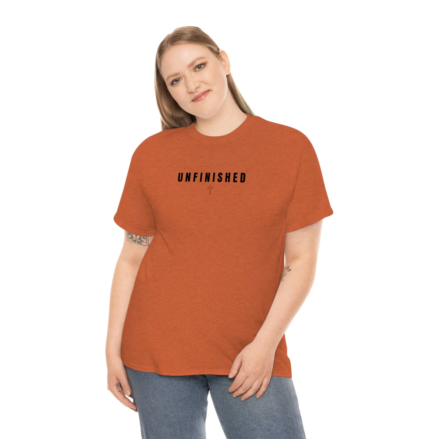 UNFINISHED UNISEX TEE