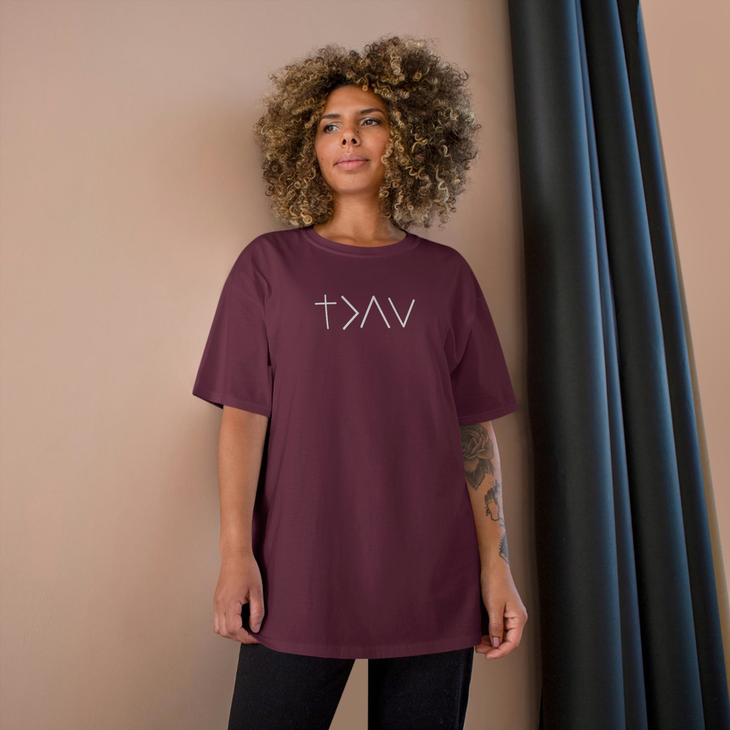 GOD IS GREATER CHAMPION UNISEX TEE