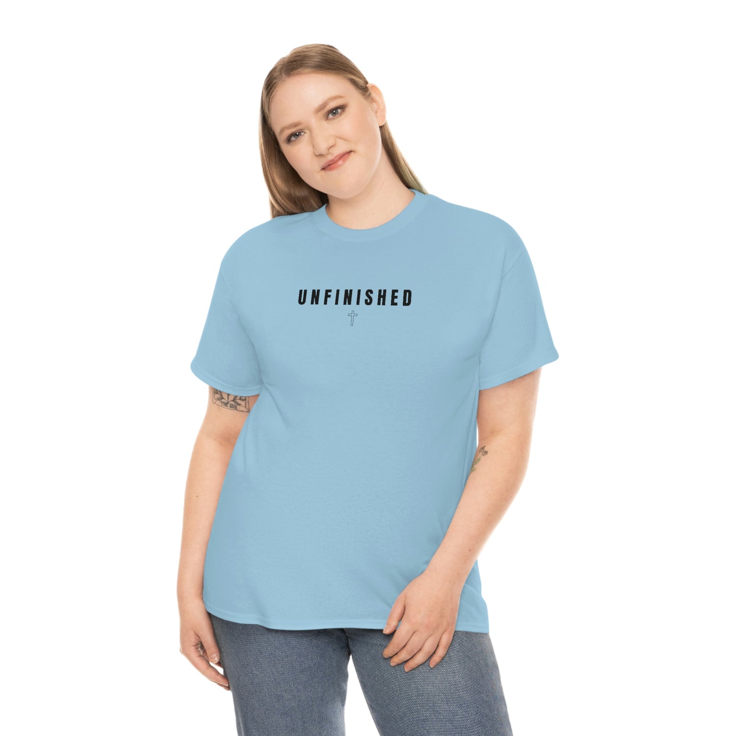 UNFINISHED UNISEX TEE