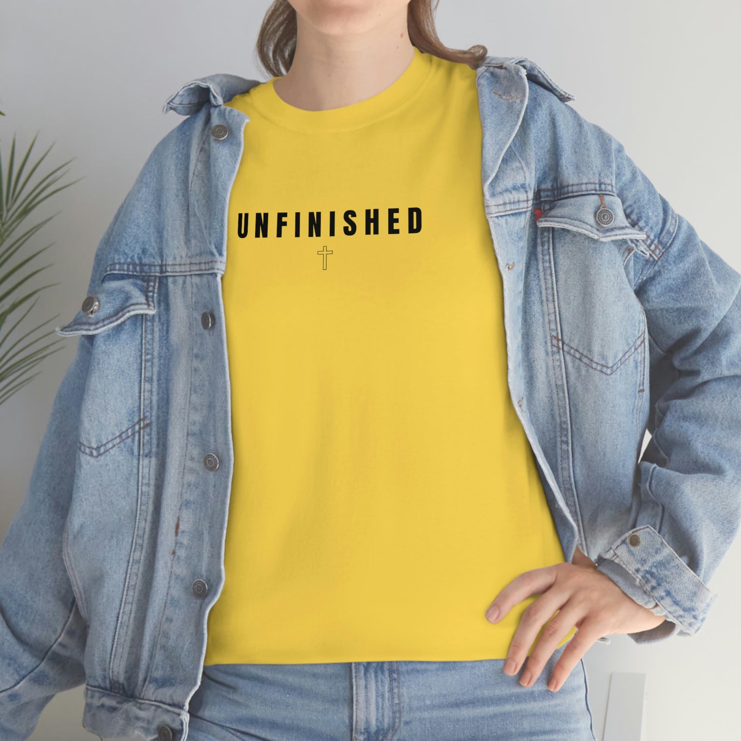 UNFINISHED UNISEX TEE
