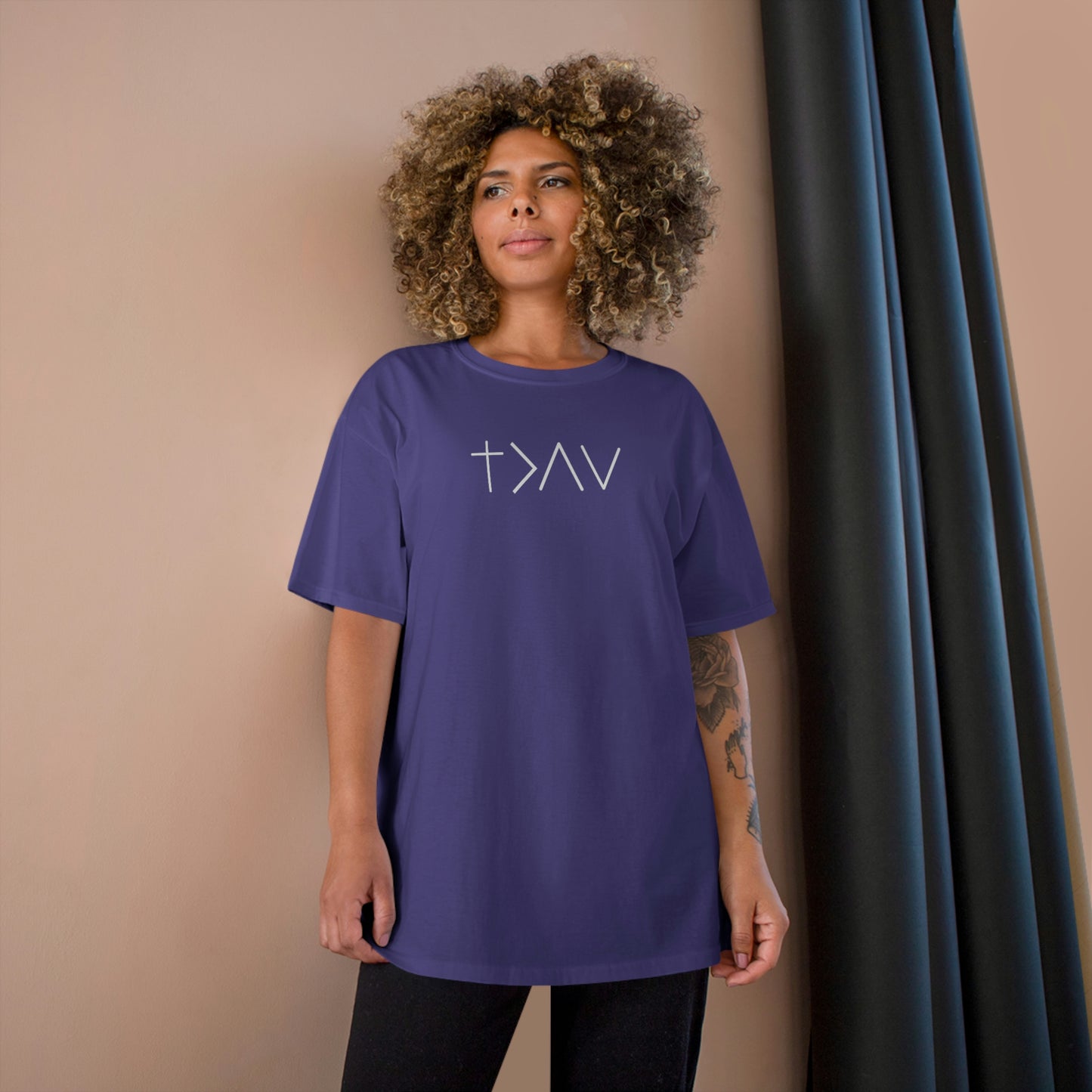 GOD IS GREATER CHAMPION UNISEX TEE