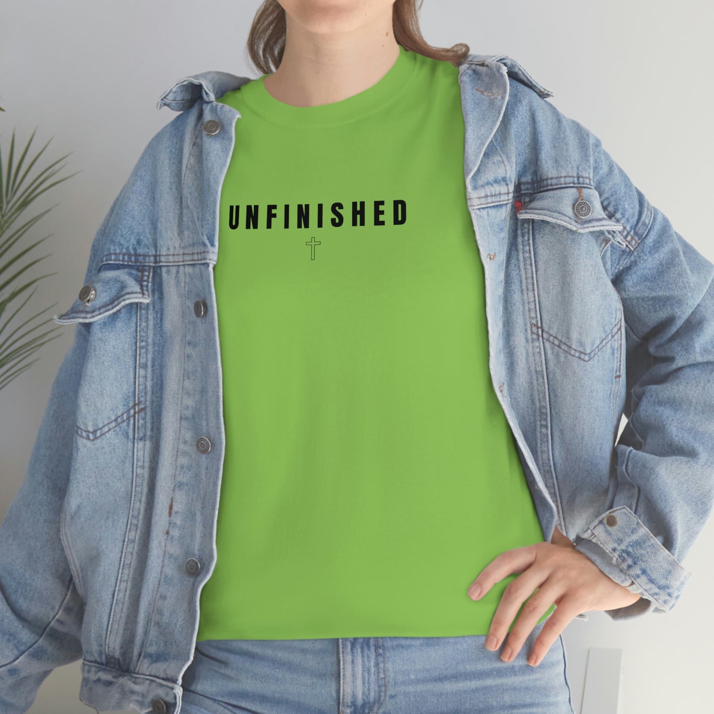 UNFINISHED UNISEX TEE