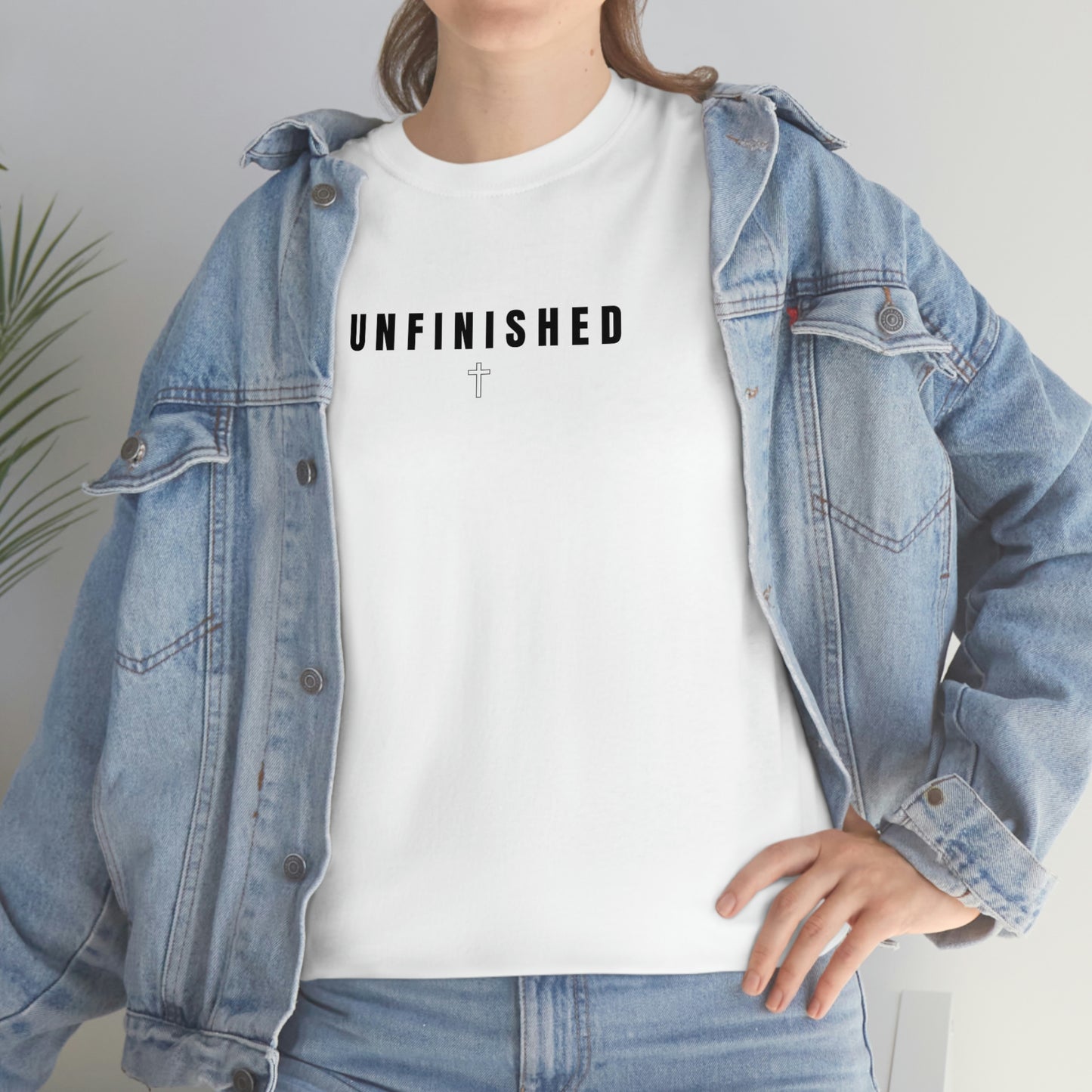 UNFINISHED UNISEX TEE
