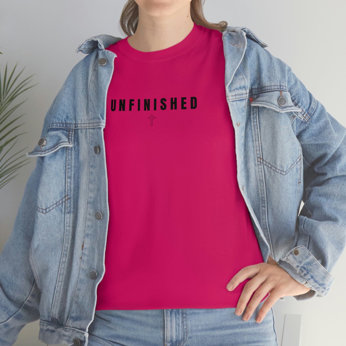 UNFINISHED UNISEX TEE