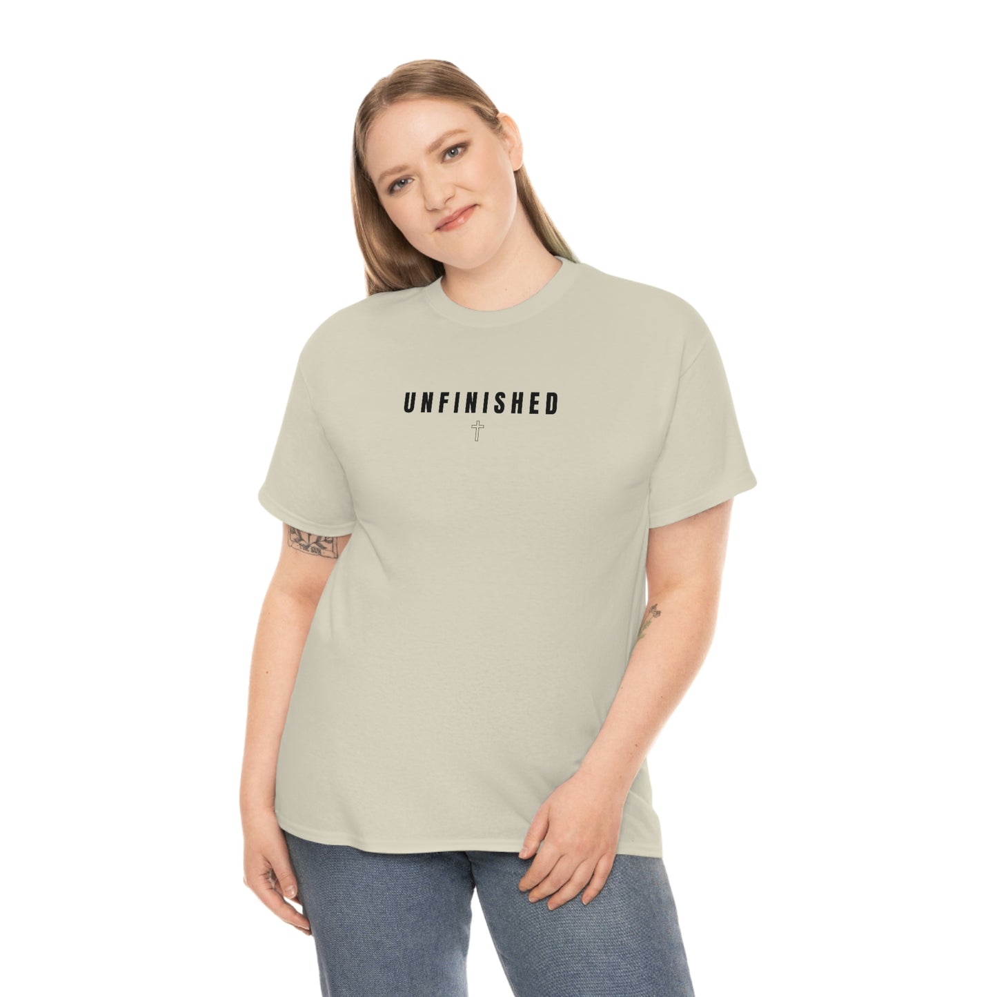 UNFINISHED UNISEX TEE