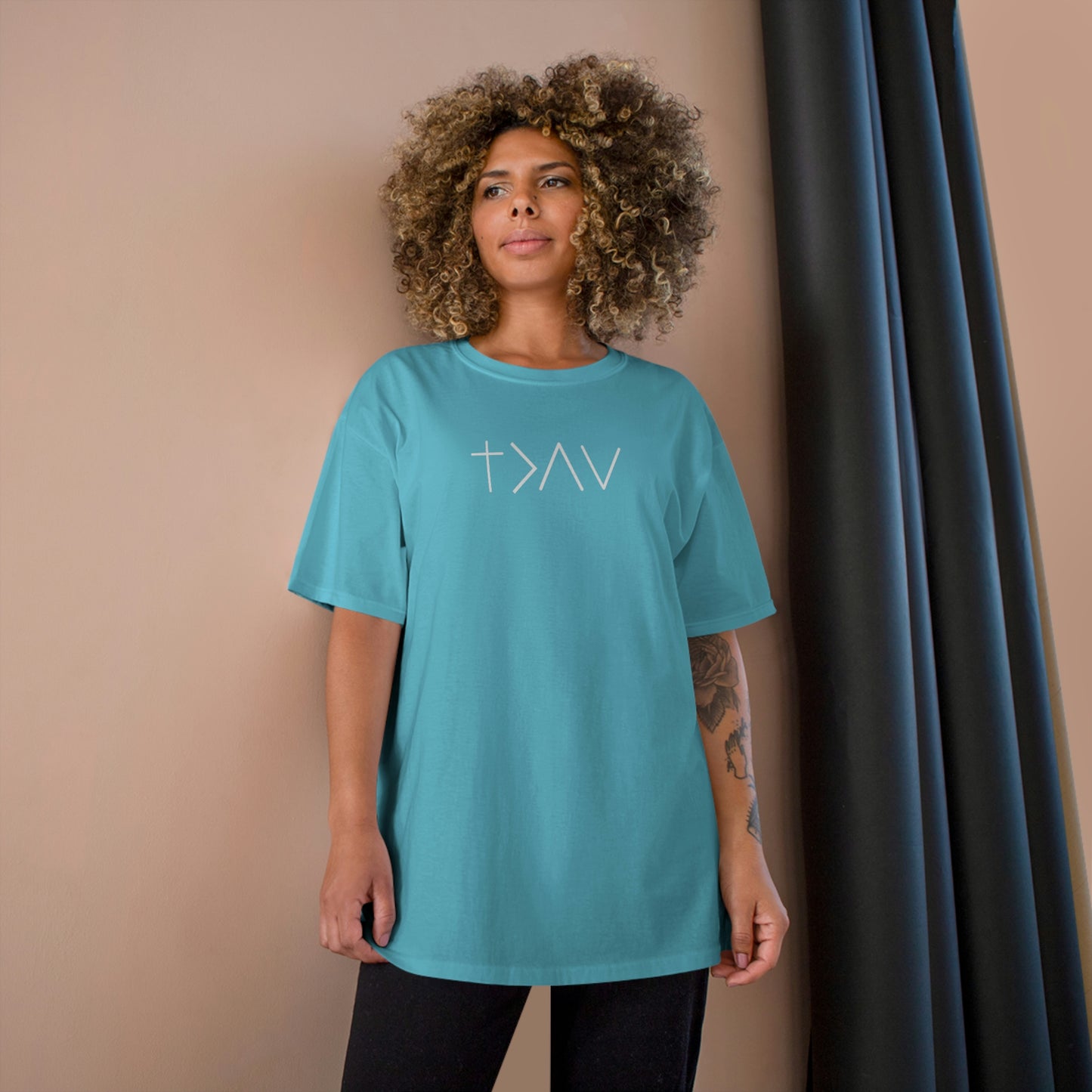 GOD IS GREATER CHAMPION UNISEX TEE