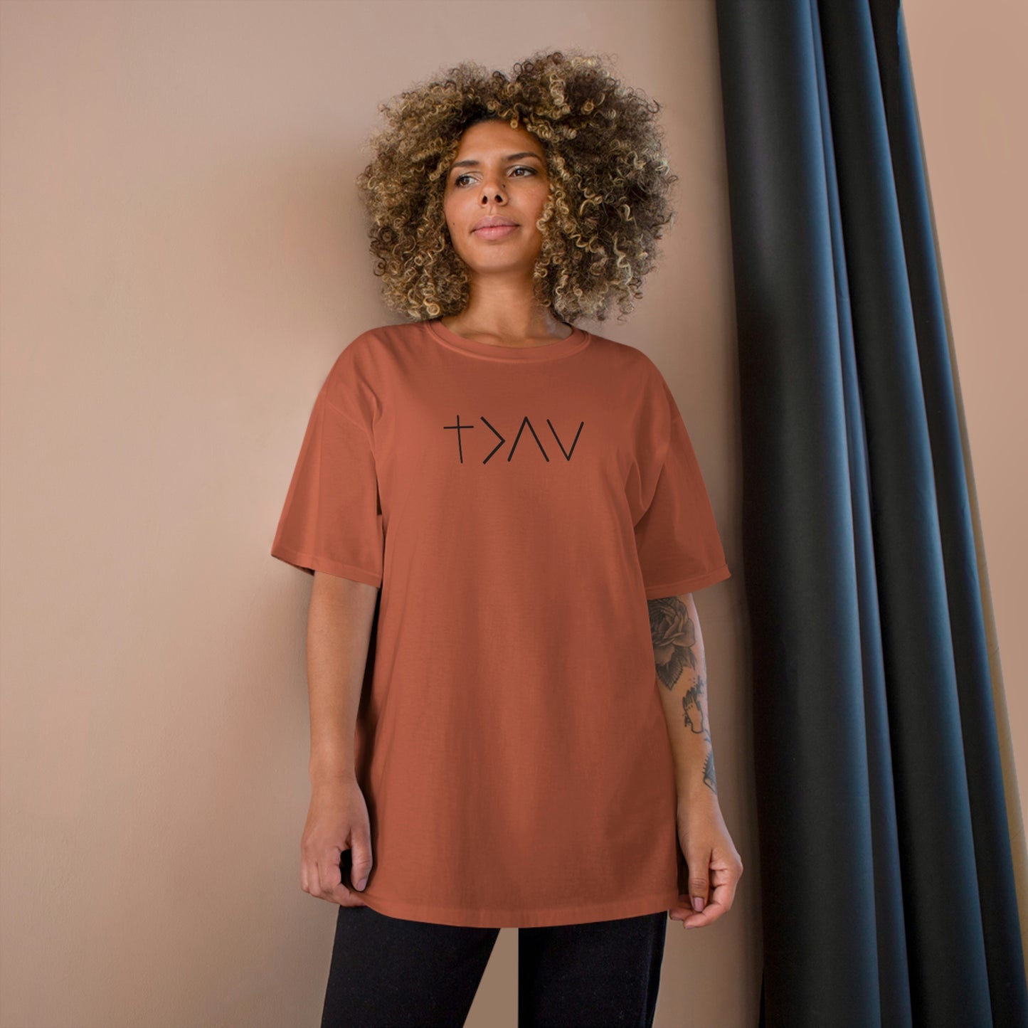 GOD IS GREATER CHAMPION UNISEX TEE