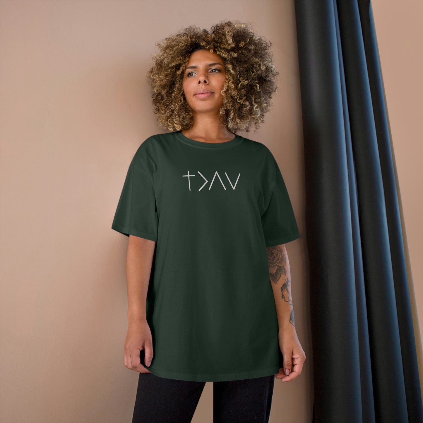 GOD IS GREATER CHAMPION UNISEX TEE