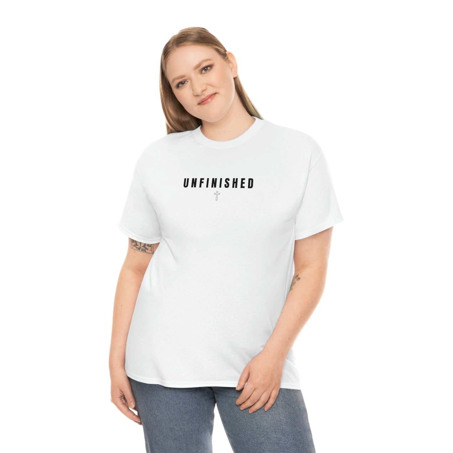 UNFINISHED UNISEX TEE
