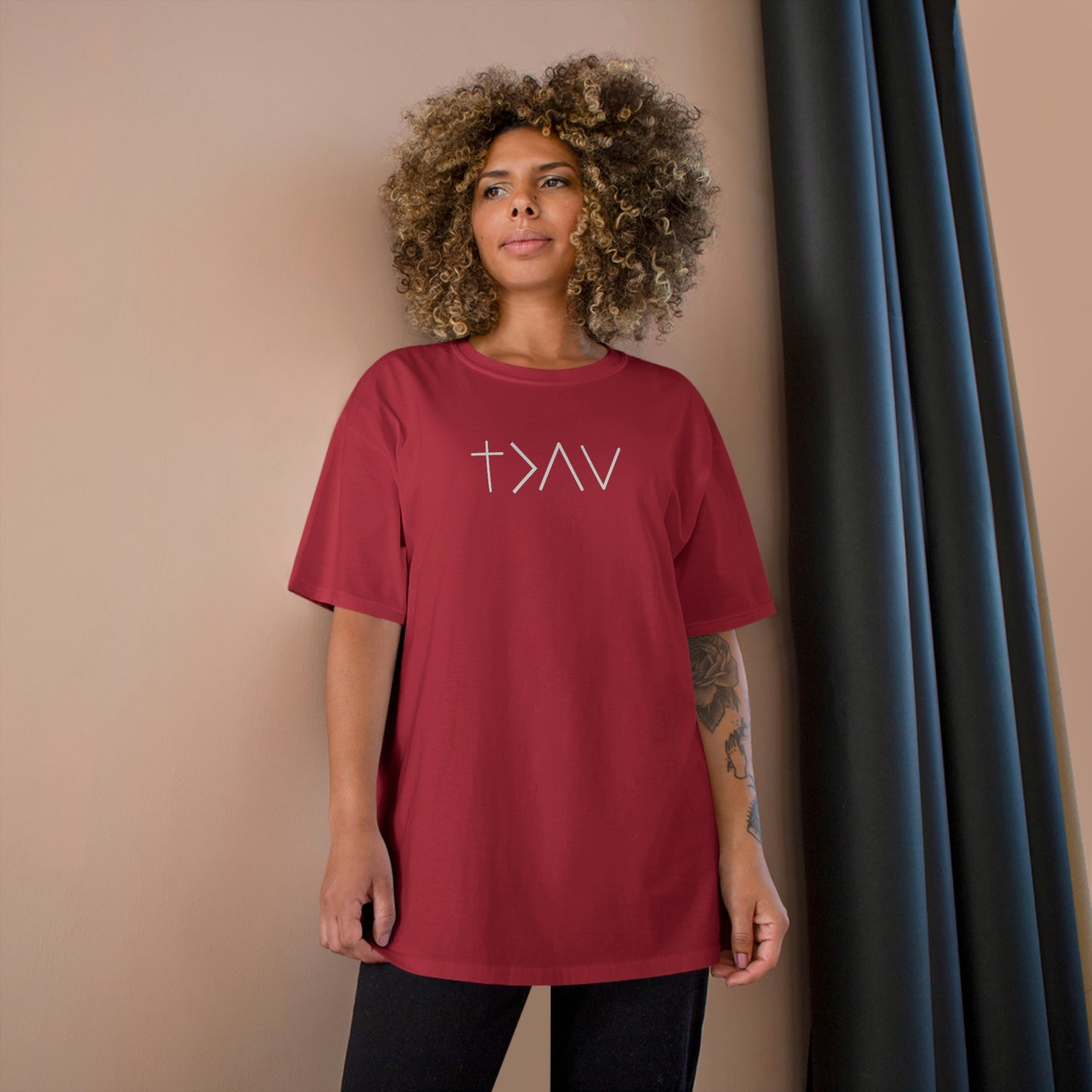 GOD IS GREATER CHAMPION UNISEX TEE
