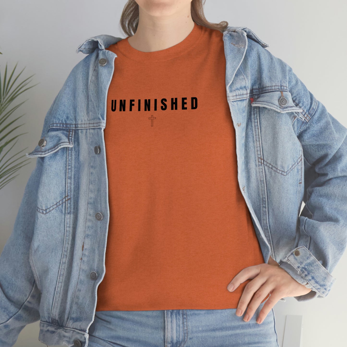 UNFINISHED UNISEX TEE