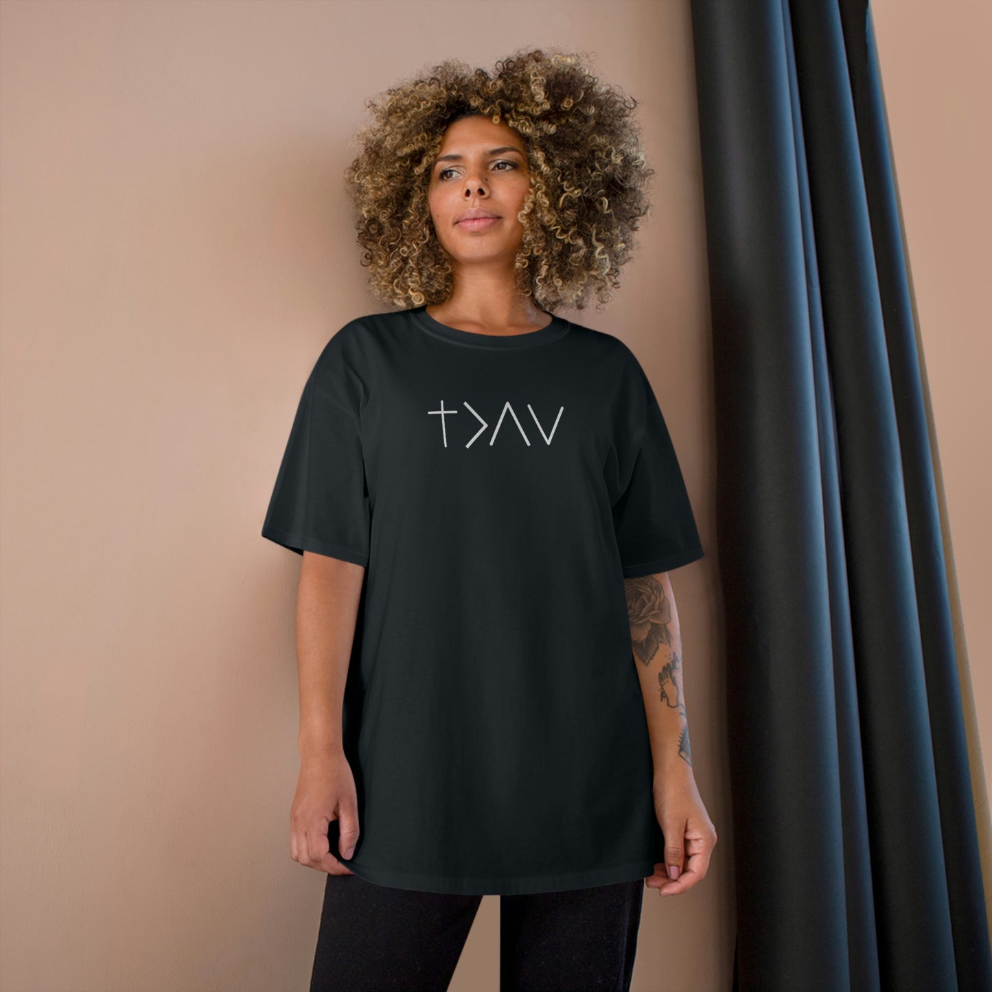 GOD IS GREATER CHAMPION UNISEX TEE
