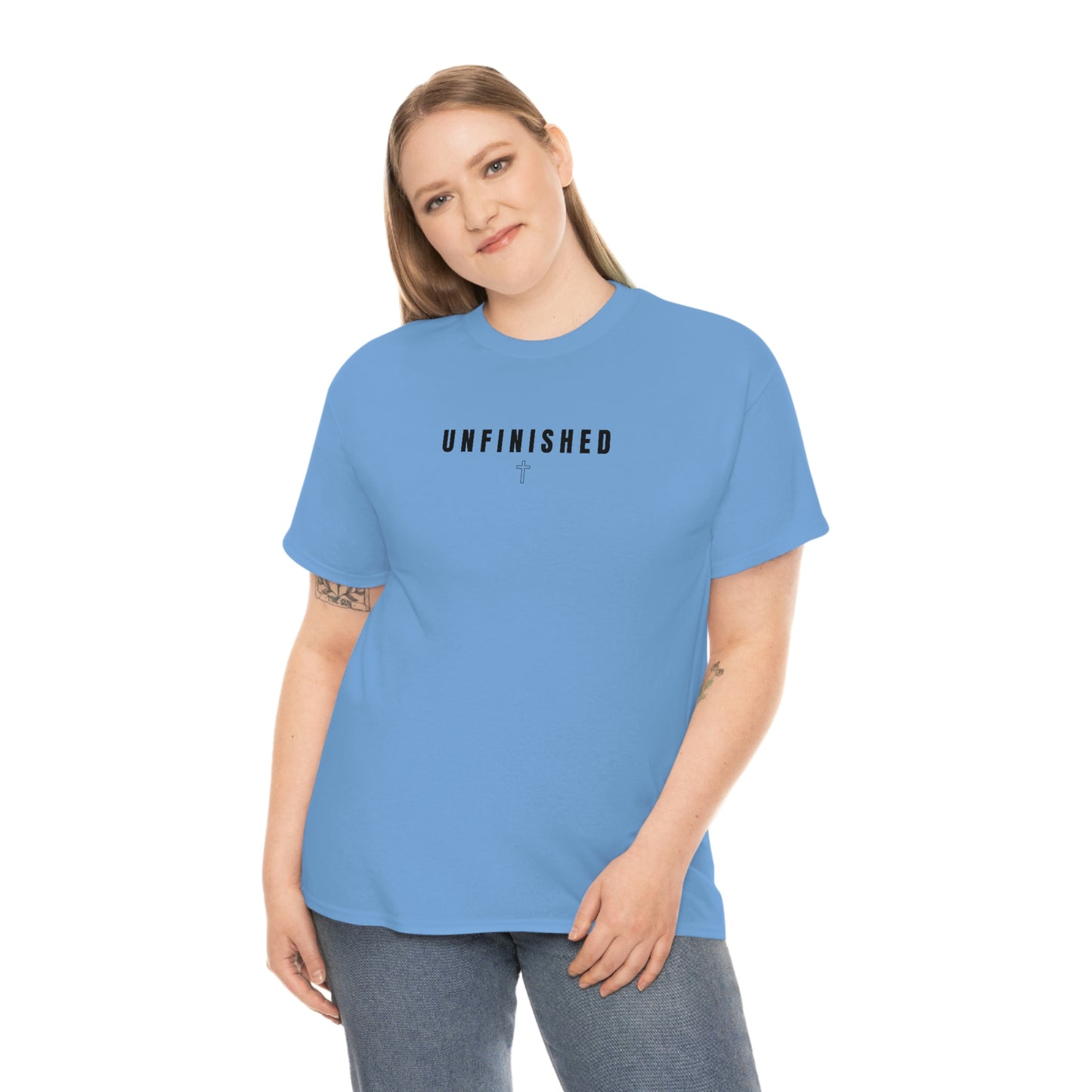 UNFINISHED UNISEX TEE
