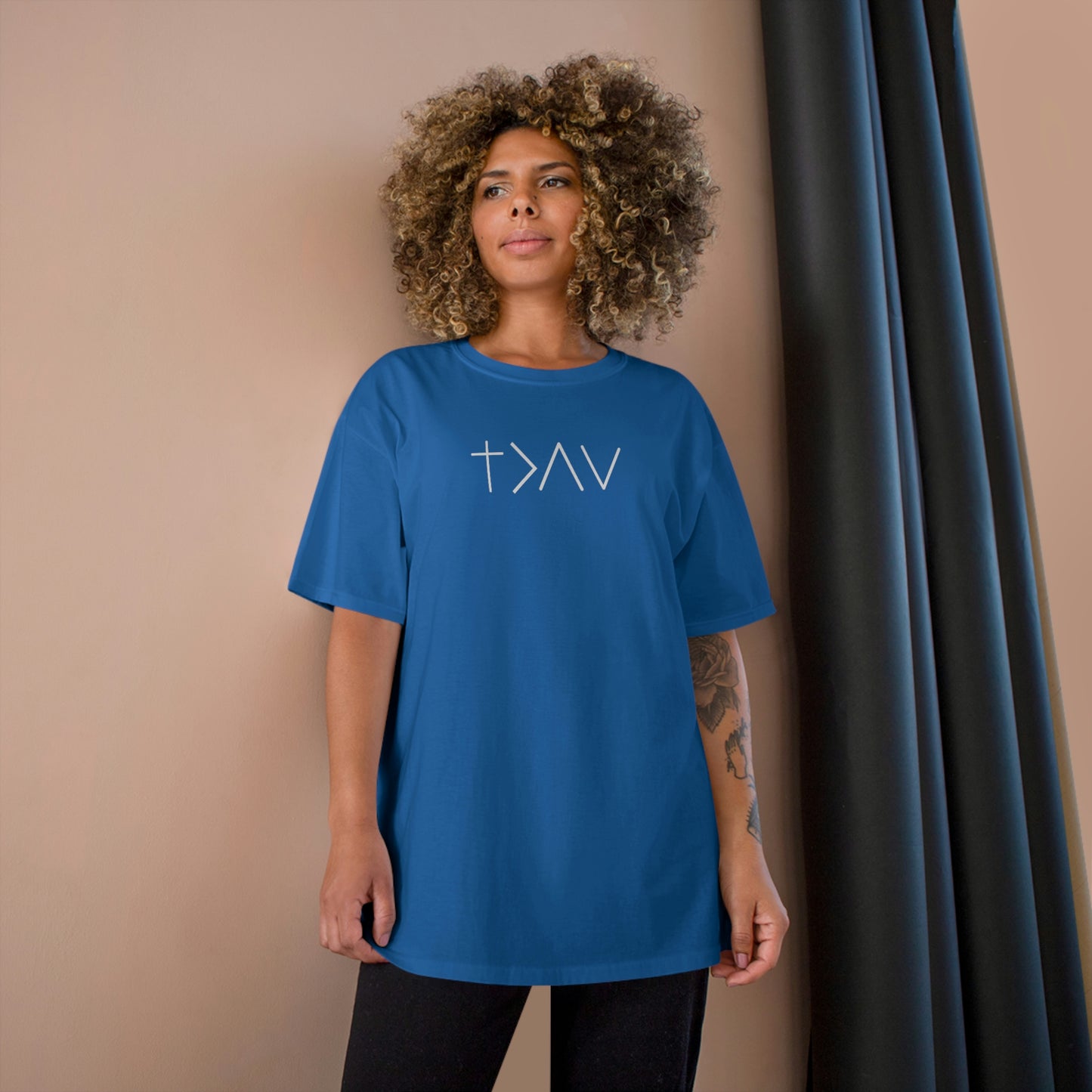 GOD IS GREATER CHAMPION UNISEX TEE