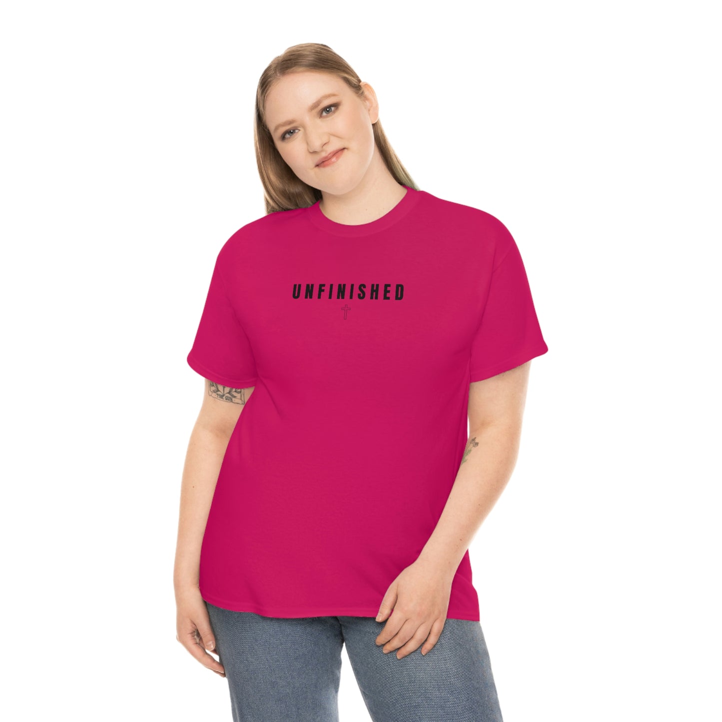 UNFINISHED UNISEX TEE