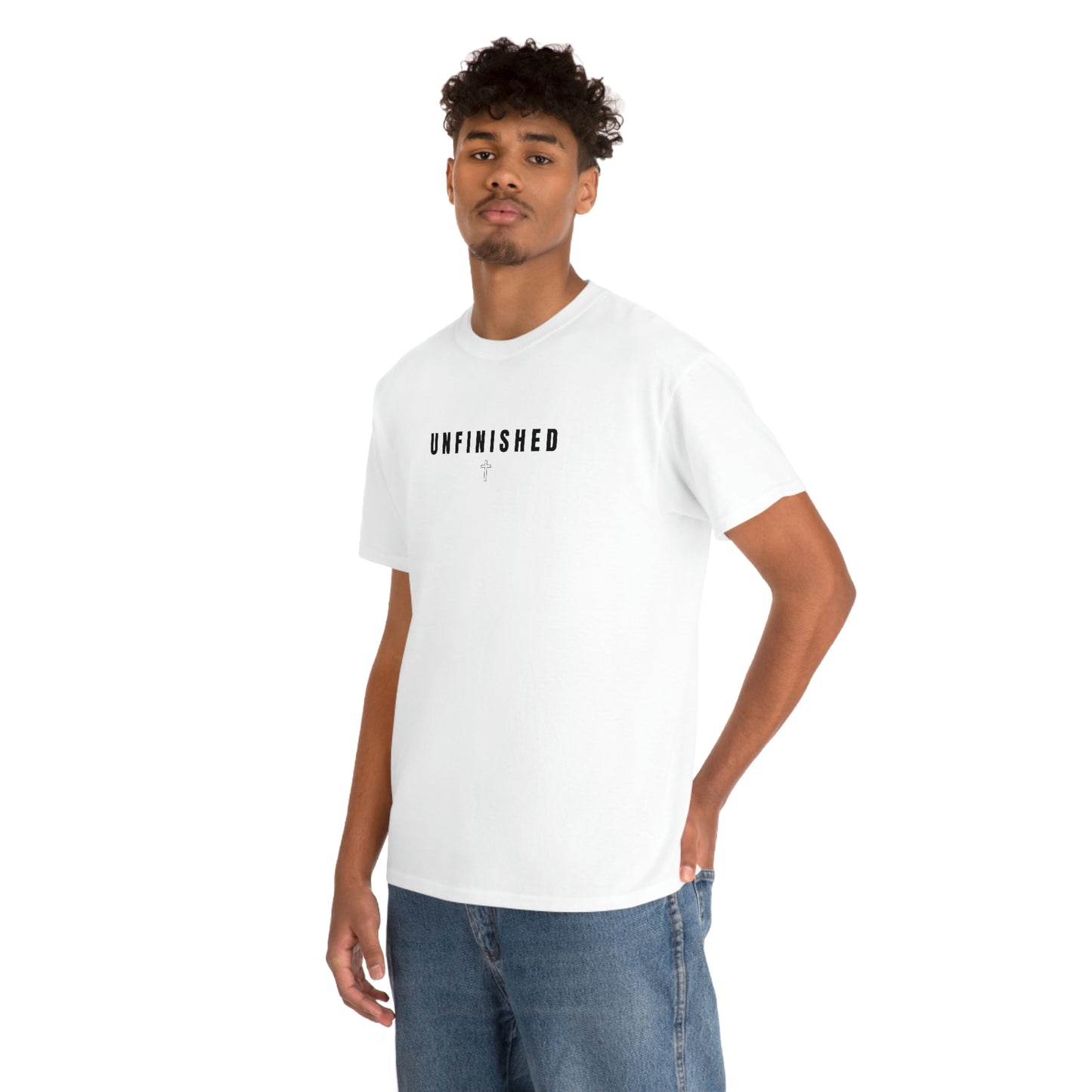 UNFINISHED UNISEX TEE