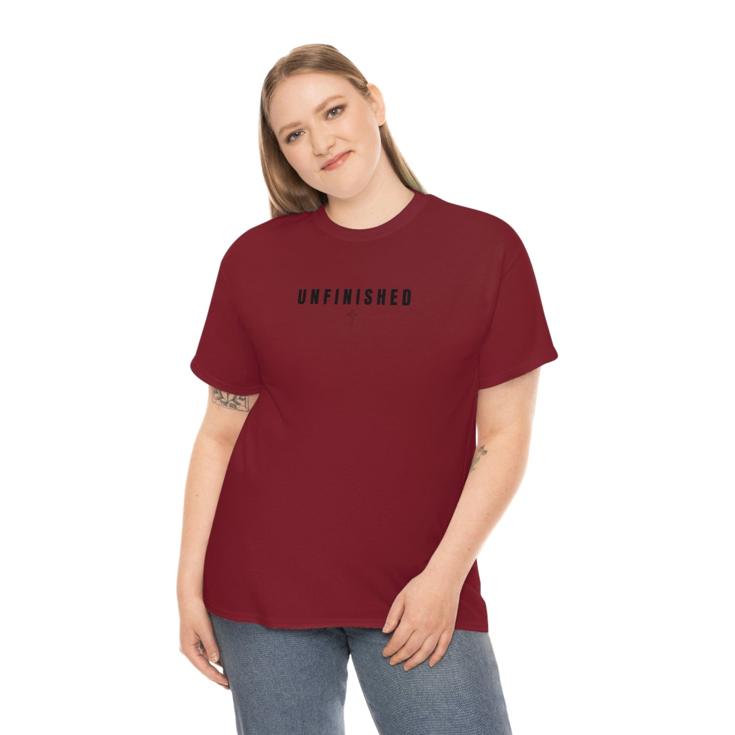 UNFINISHED UNISEX TEE